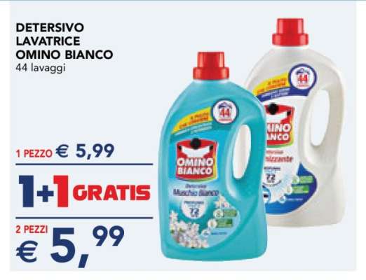 Detersivo Lavatrice Omino Bianco