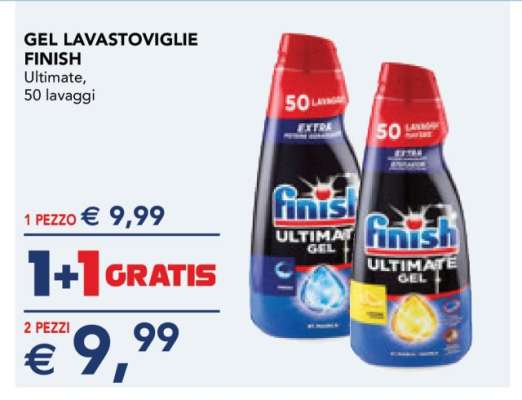 Gel Lavastoviglie Finish