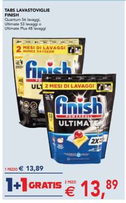 Tabs Lavastoviglie Finish