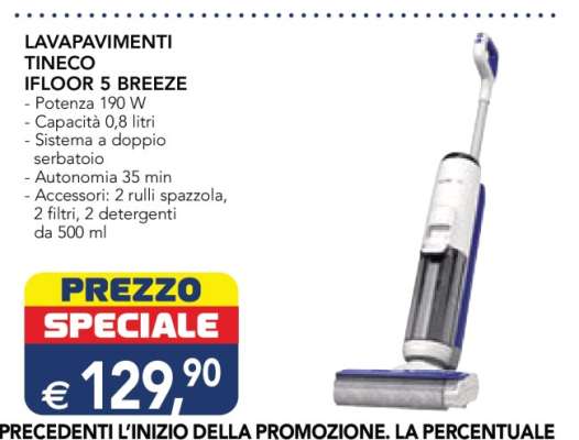 LAVAPAVIMENTI TINECO IFLOOR 5 BREEZE