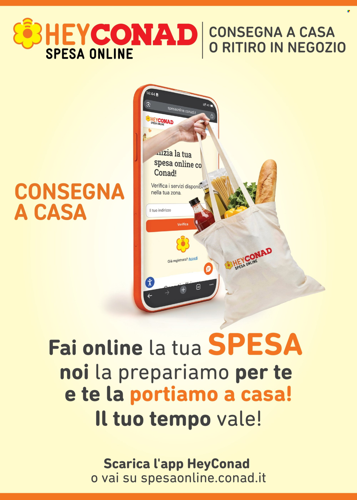 Volantino Conad - 25/8/2026 - 31/12/2026. Pagina 1