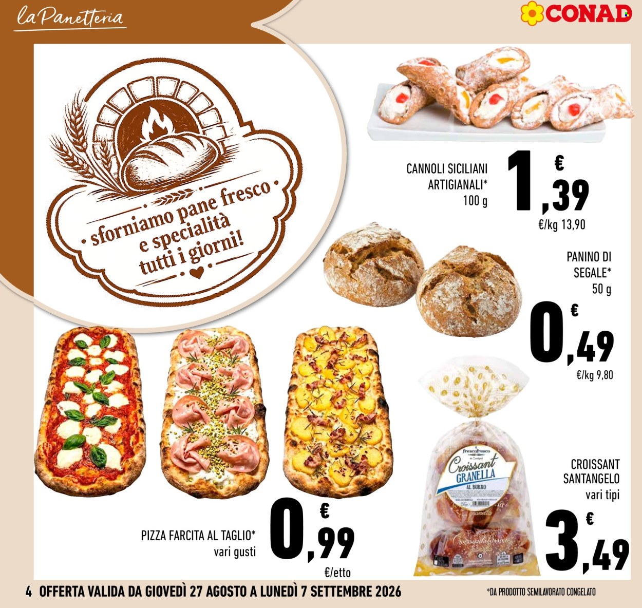 Leták Conad - 27.8.2026 - 7.9.2026. Strana 4