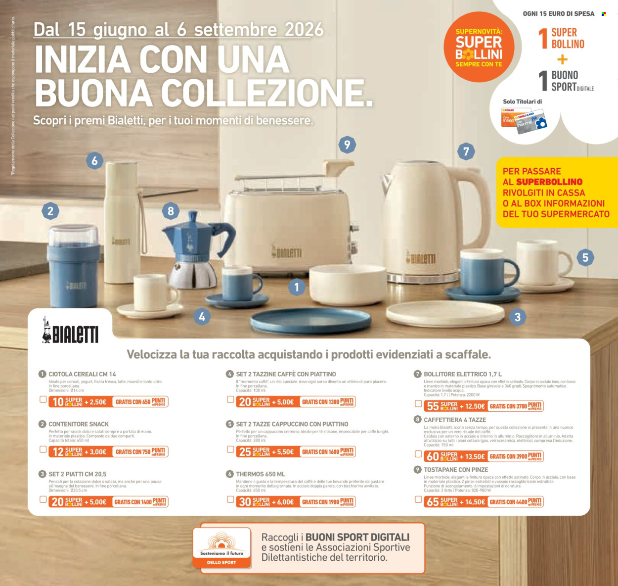 Volantino Conad - 26/8/2026 - 8/9/2026. Pagina 23