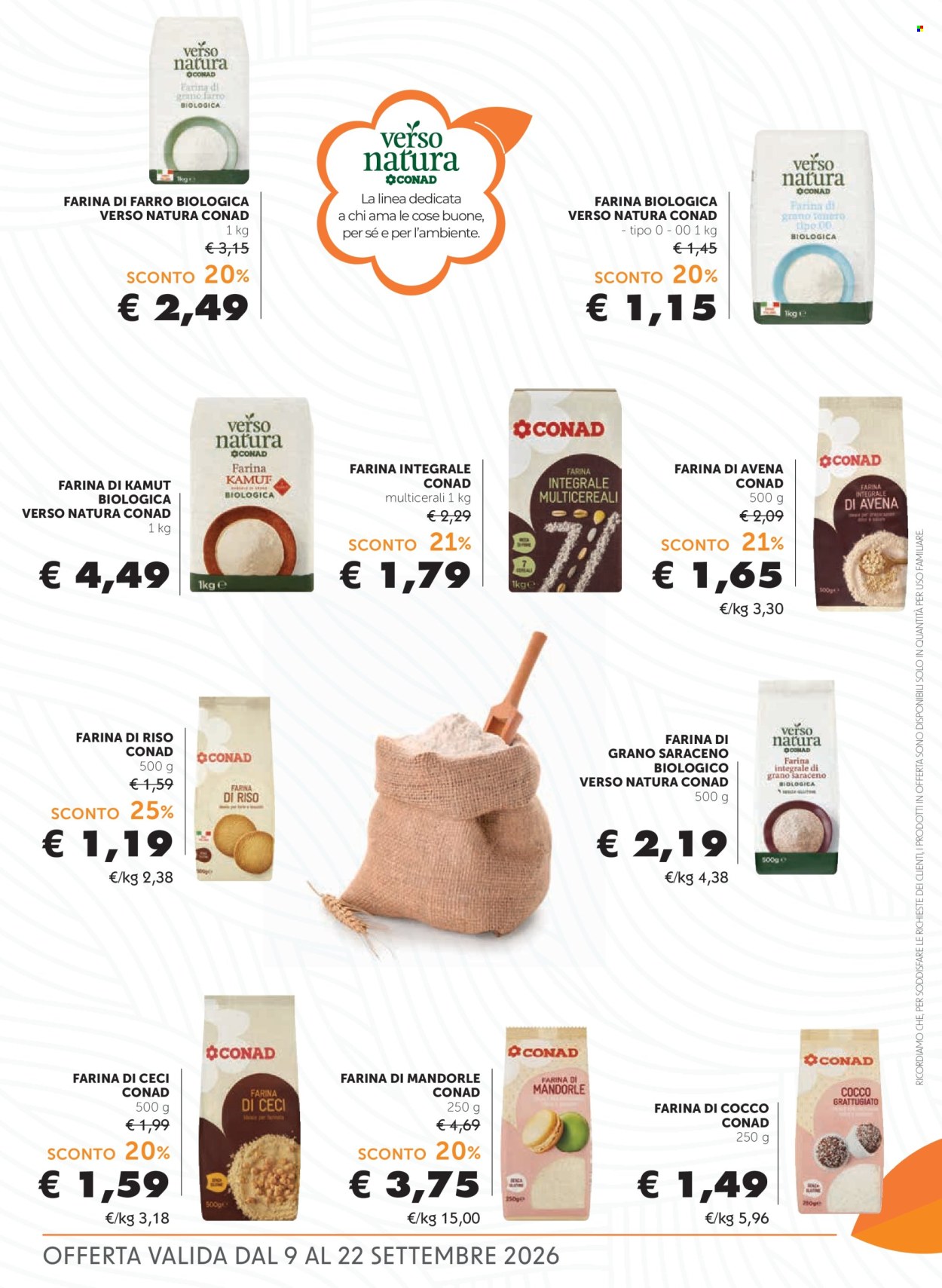 Leták Conad - 26.8.2026 - 22.9.2026. Strana 5