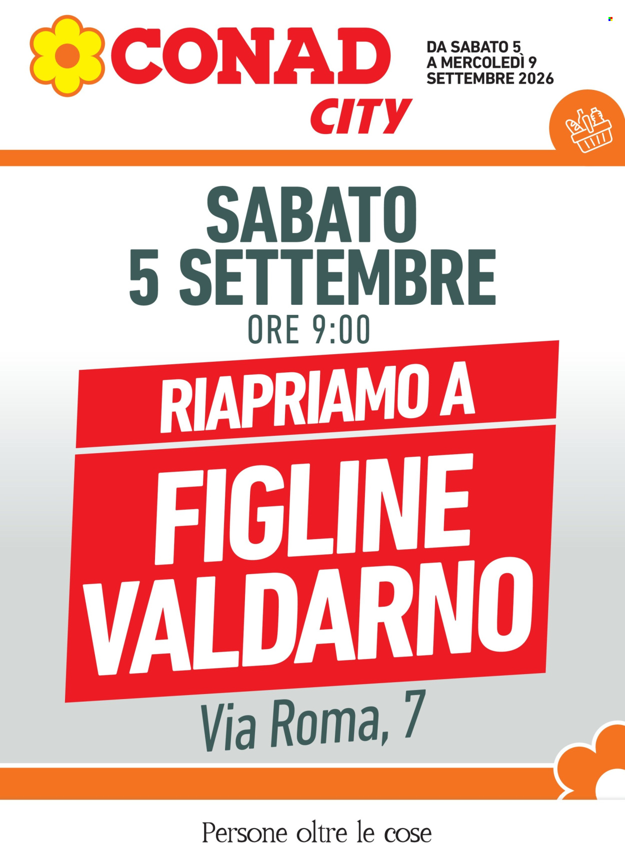 Volantino Conad City - 5/9/2026 - 9/9/2026. Pagina 1