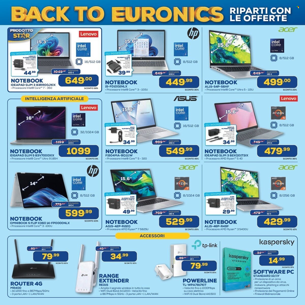 Leták Euronics - 24.8.2026 - 9.9.2026. Strana 2