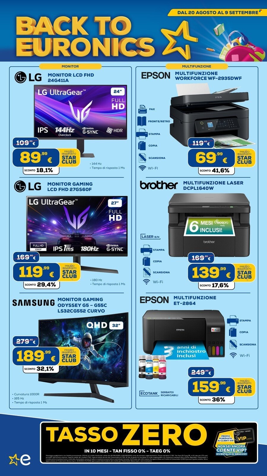 Volantino Euronics - 20/8/2026 - 9/9/2026. Pagina 6