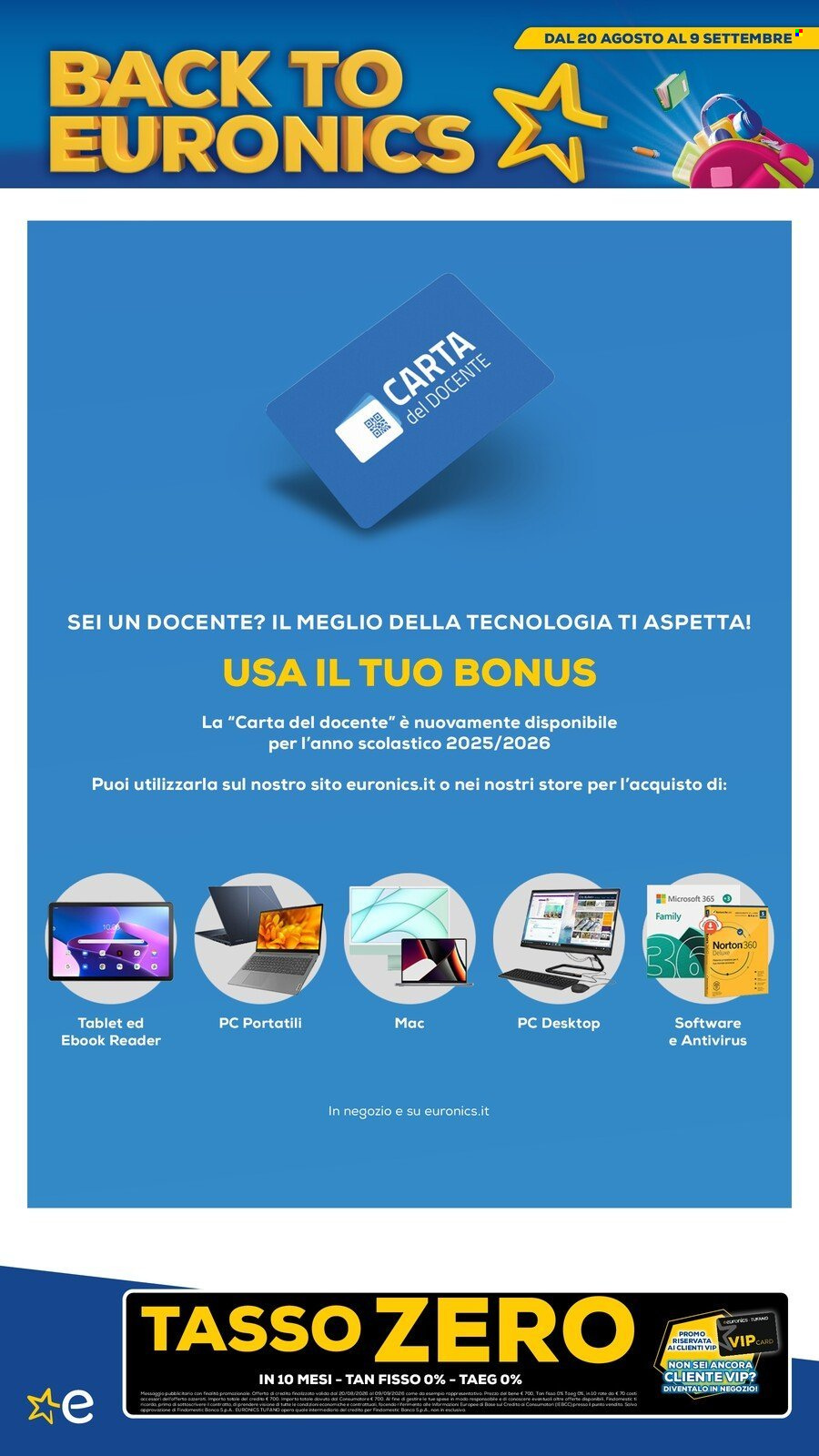 Volantino Euronics - 20/8/2026 - 9/9/2026. Pagina 14