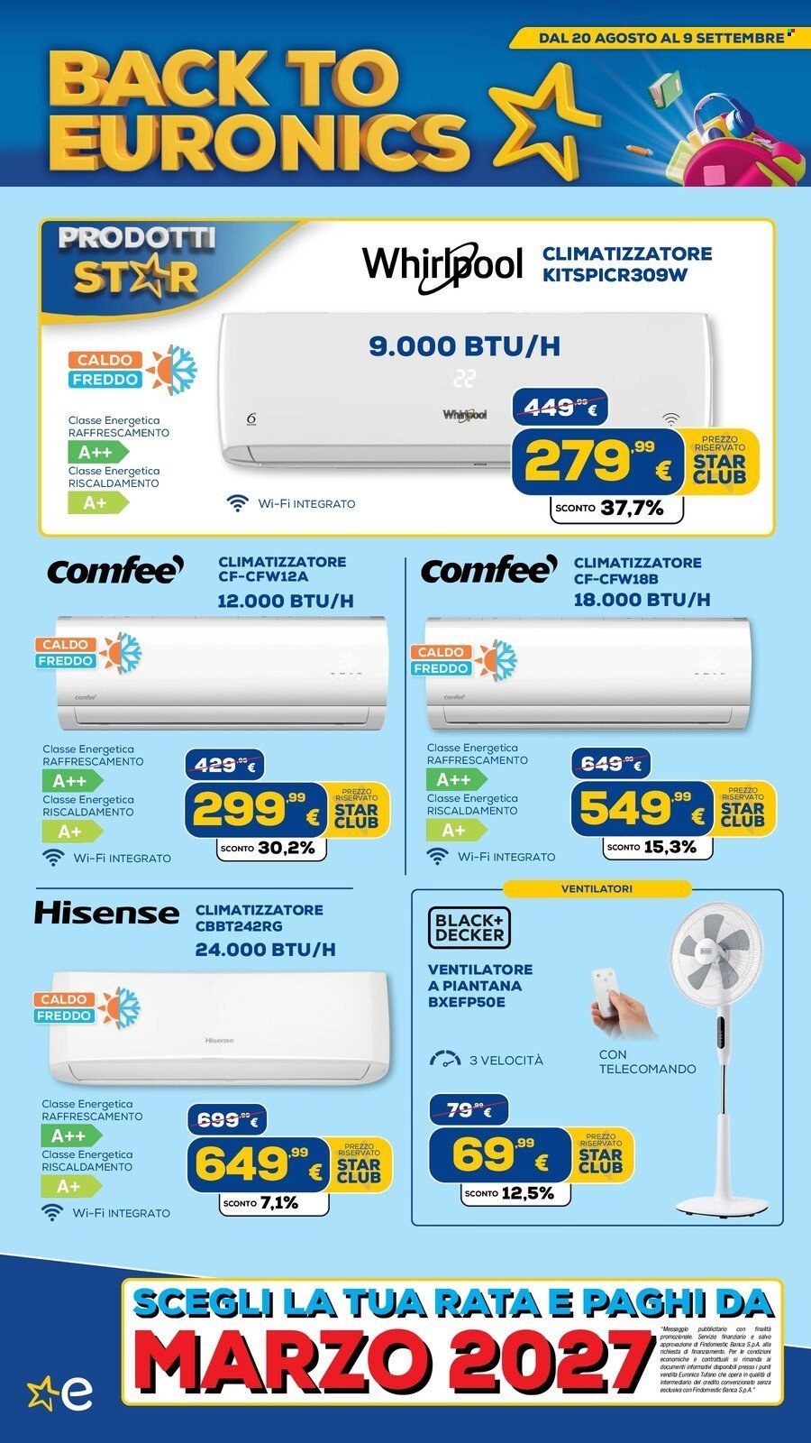Volantino Euronics - 20/8/2026 - 9/9/2026. Pagina 26