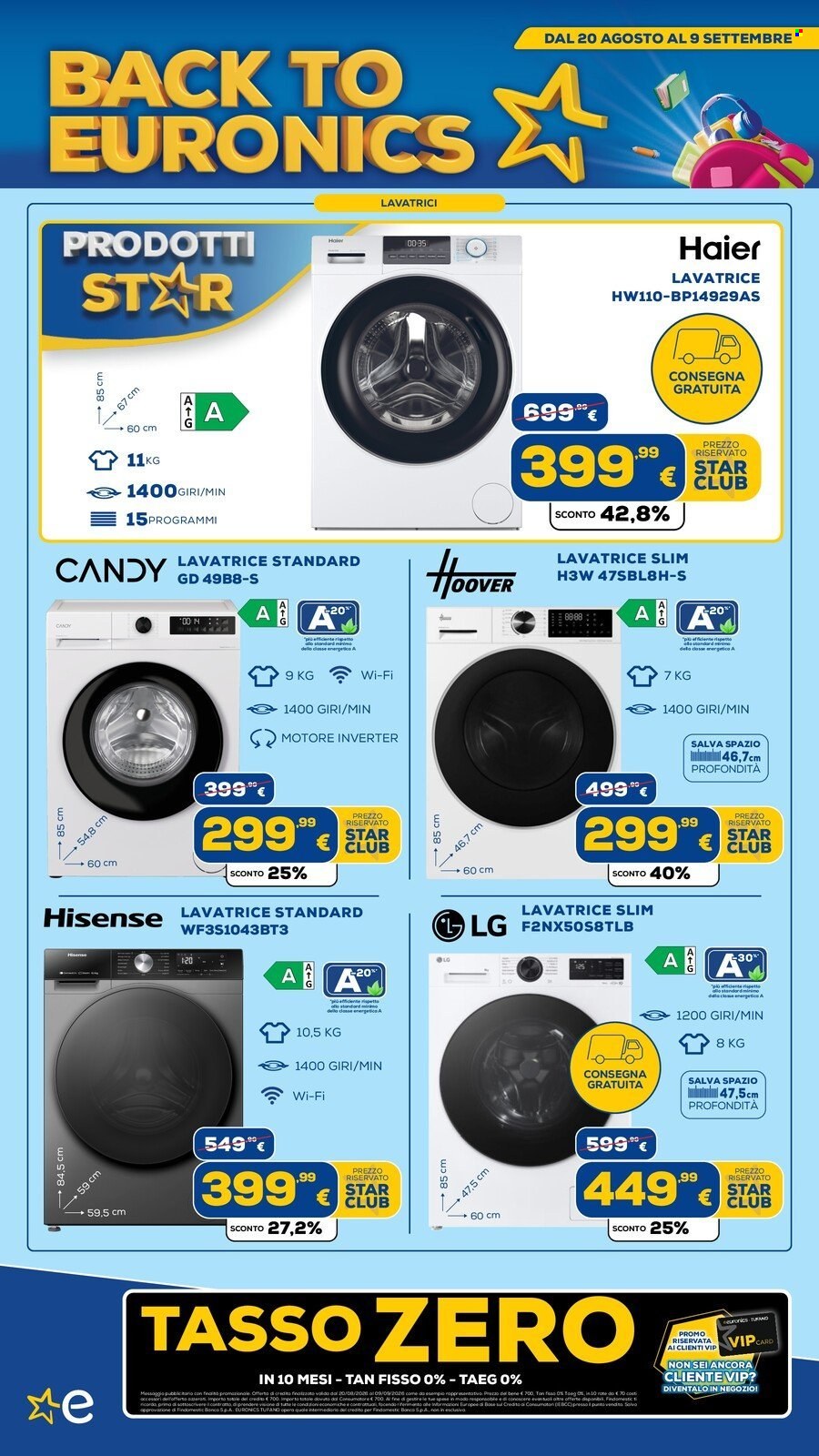 Volantino Euronics - 20/8/2026 - 9/9/2026. Pagina 28