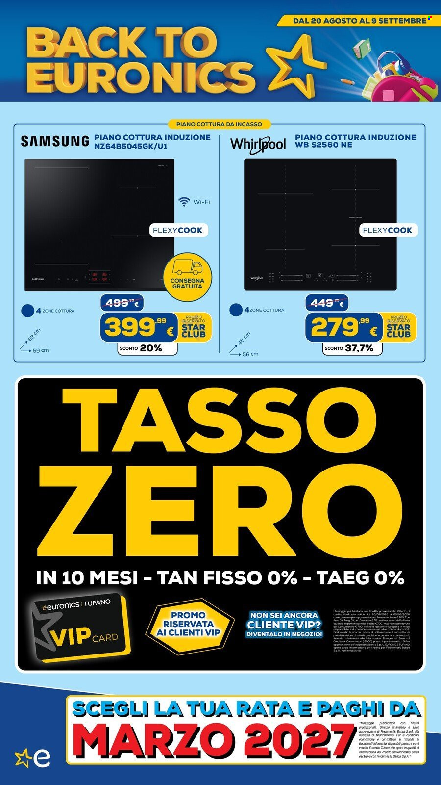 Volantino Euronics - 20/8/2026 - 9/9/2026. Pagina 32