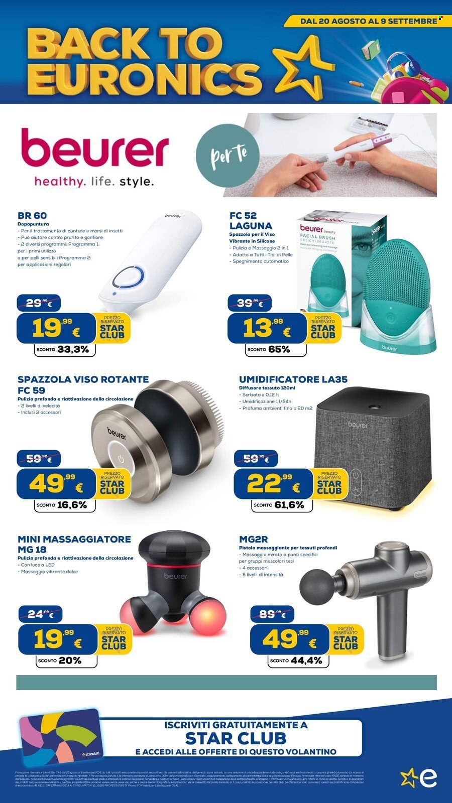 Volantino Euronics - 20/8/2026 - 9/9/2026. Pagina 41