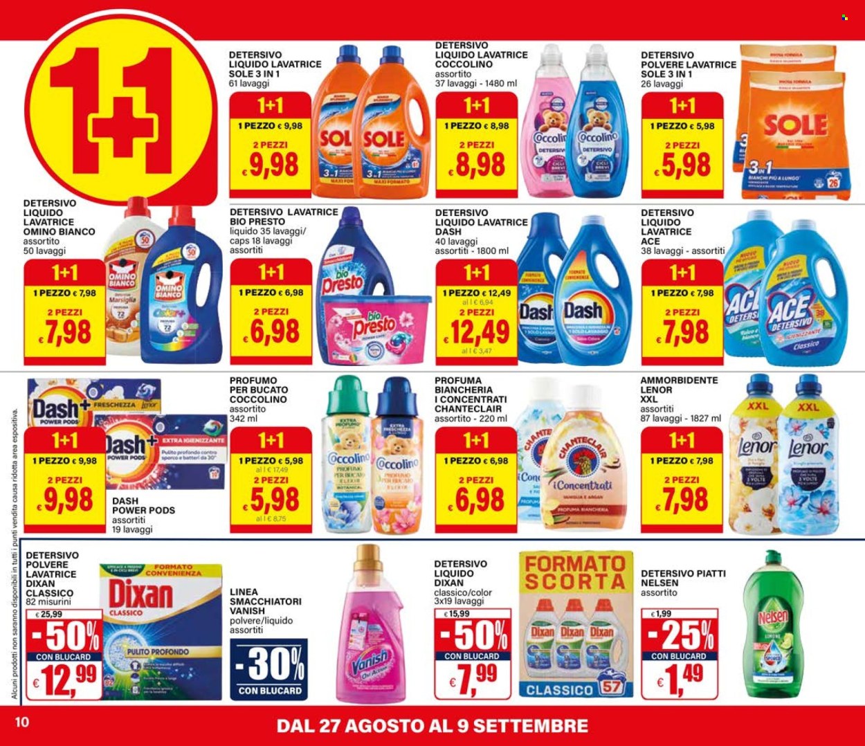 Volantino Il Gigante - 27/8/2026 - 9/9/2026. Pagina 10