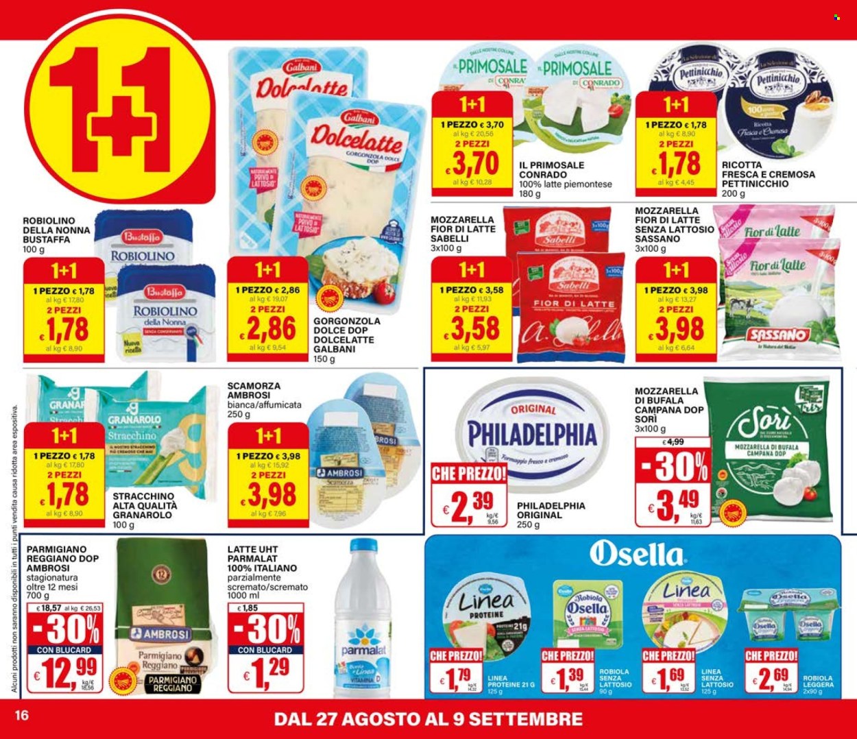 Volantino Il Gigante - 27/8/2026 - 9/9/2026. Pagina 16