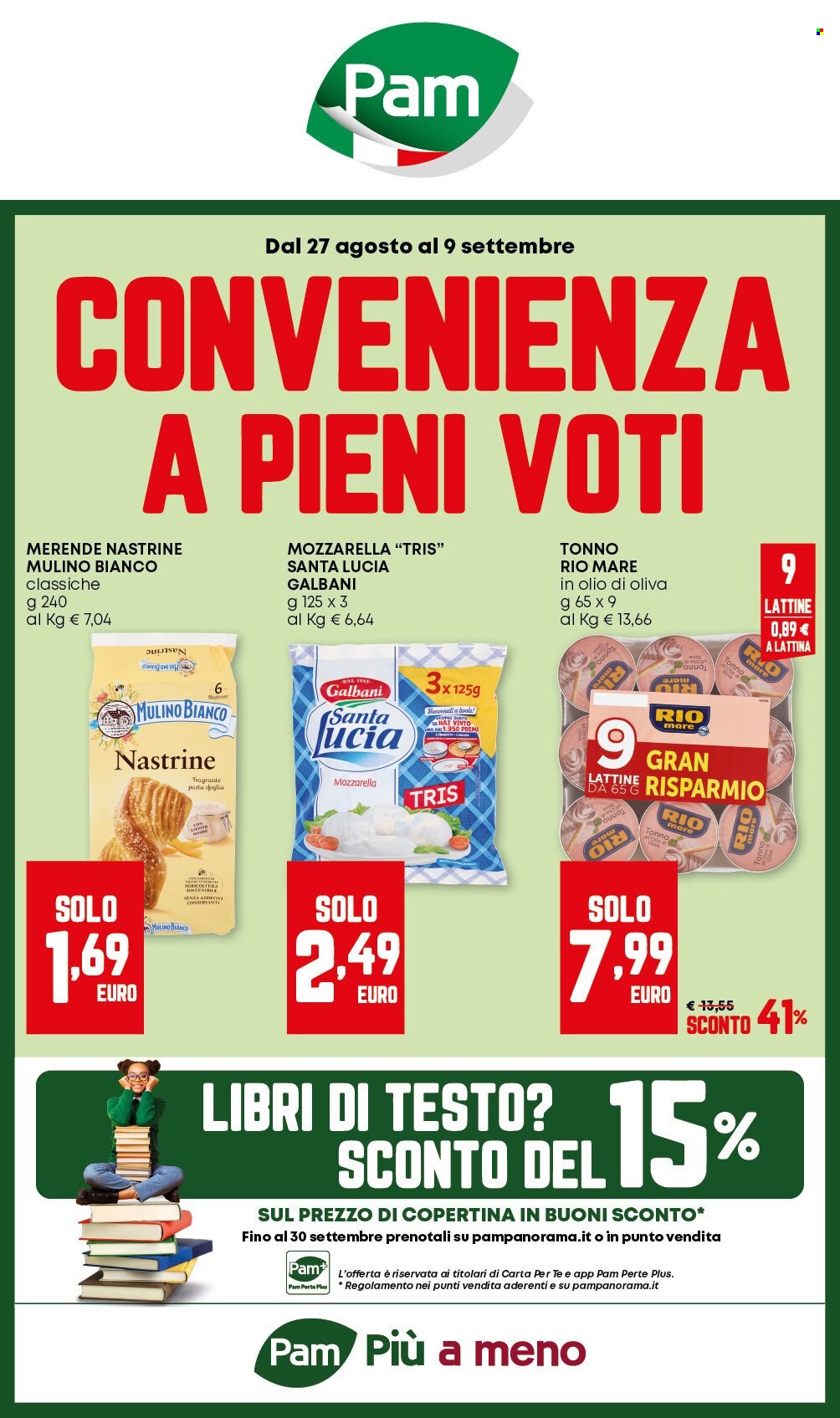 Volantino Pam Panorama - 27/8/2026 - 9/9/2026. Pagina 1