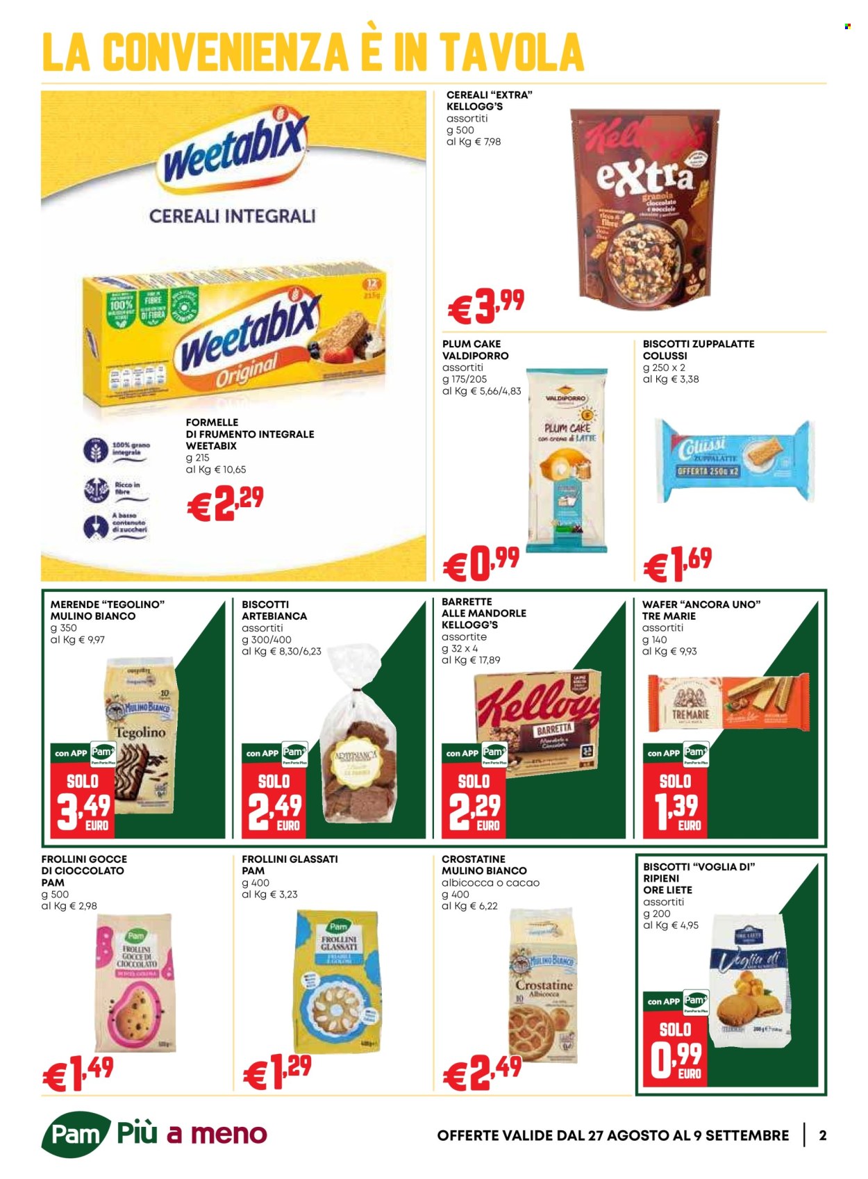 Volantino Pam Panorama - 27/8/2026 - 9/9/2026. Pagina 2