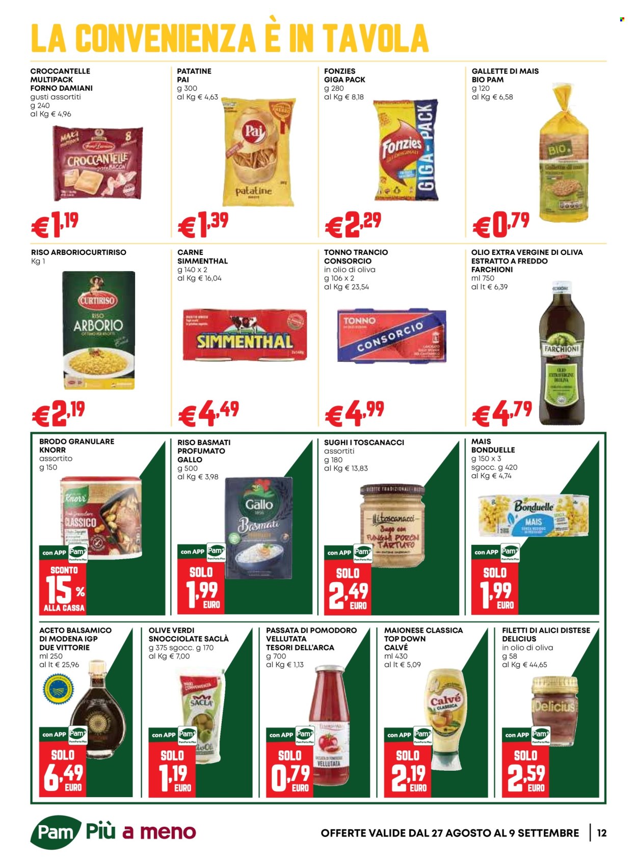 Volantino Pam Panorama - 27/8/2026 - 9/9/2026. Pagina 12