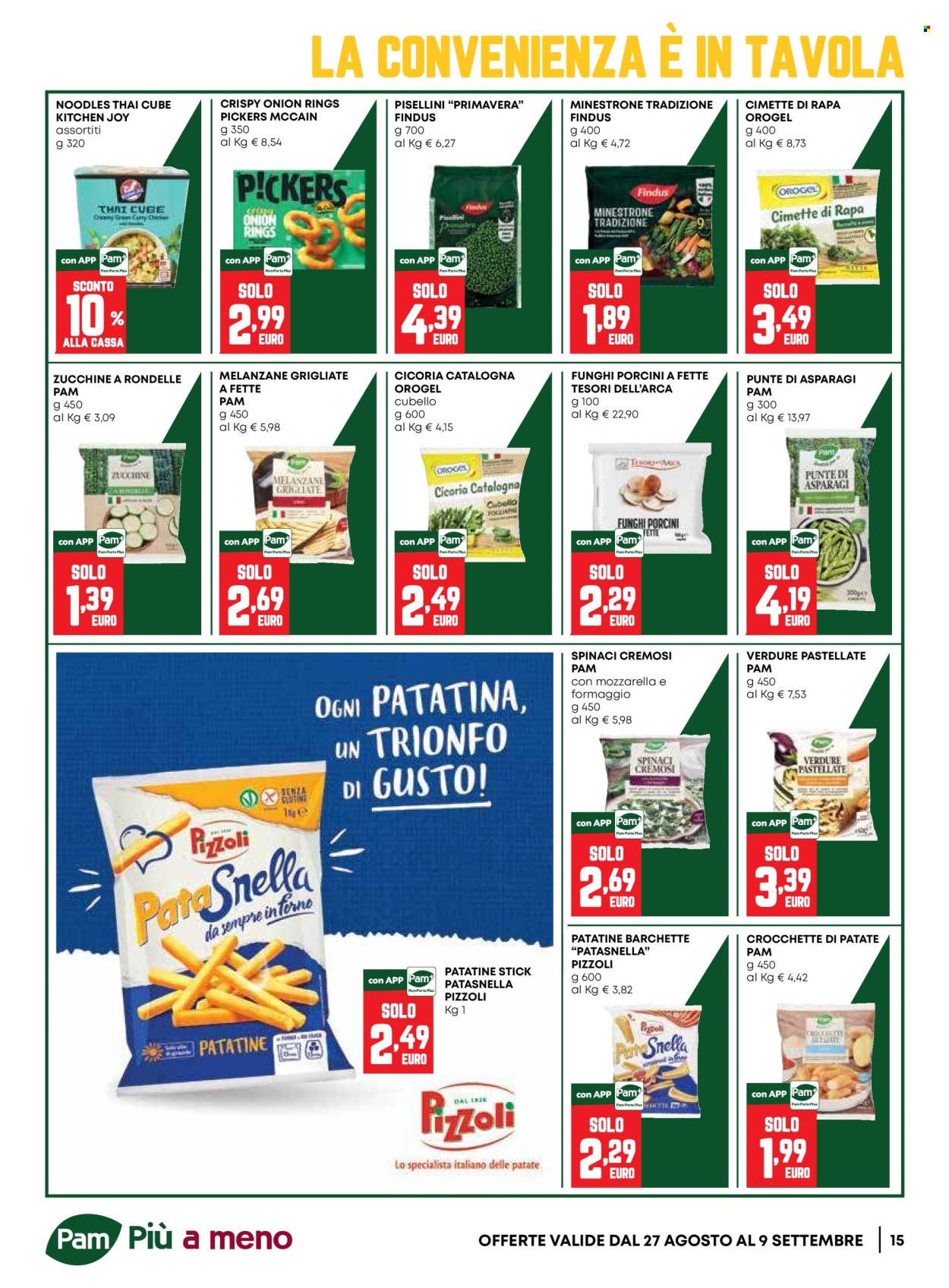 Volantino Pam Panorama - 27/8/2026 - 9/9/2026. Pagina 15