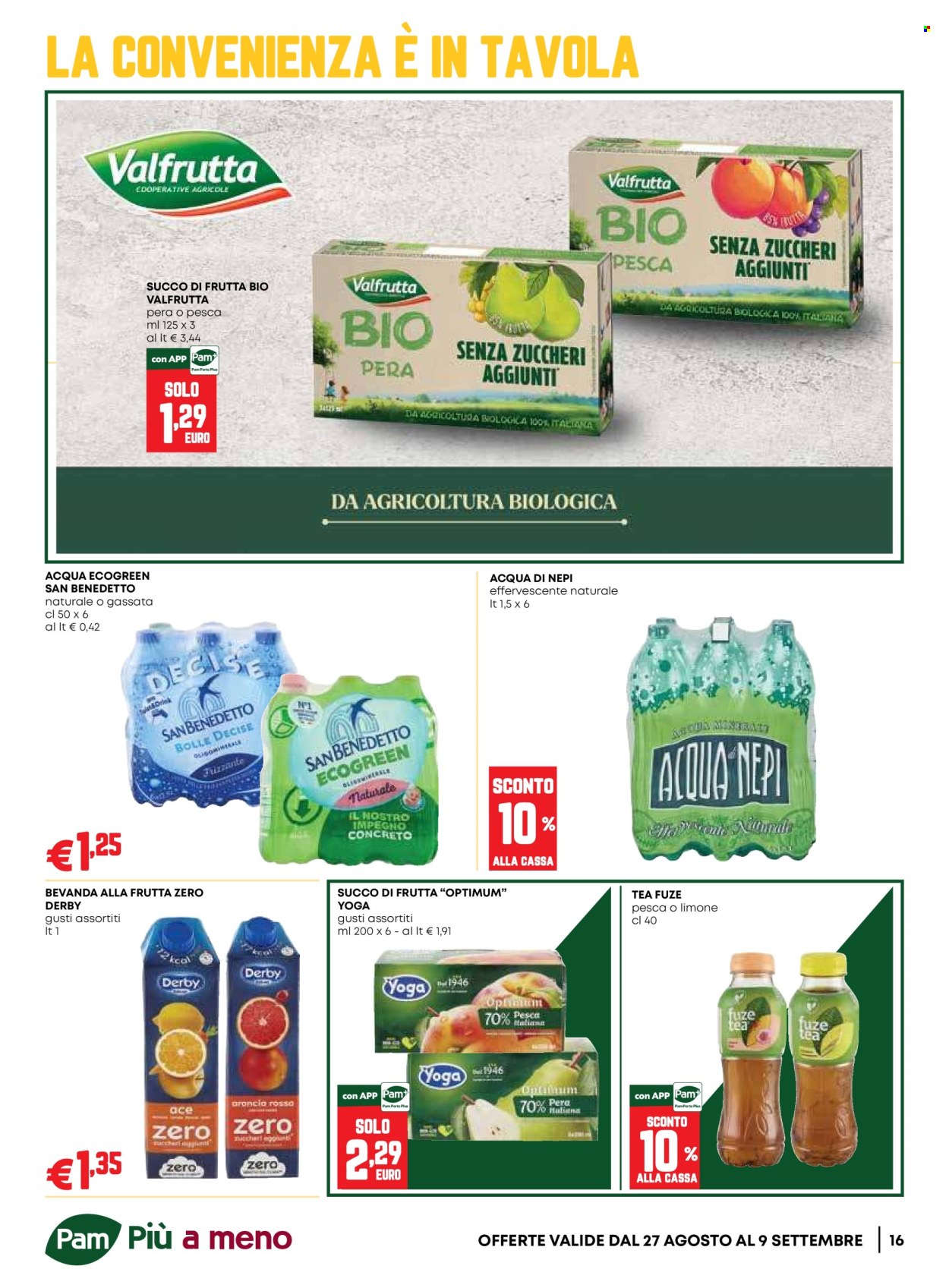 Volantino Pam Panorama - 27/8/2026 - 9/9/2026. Pagina 16