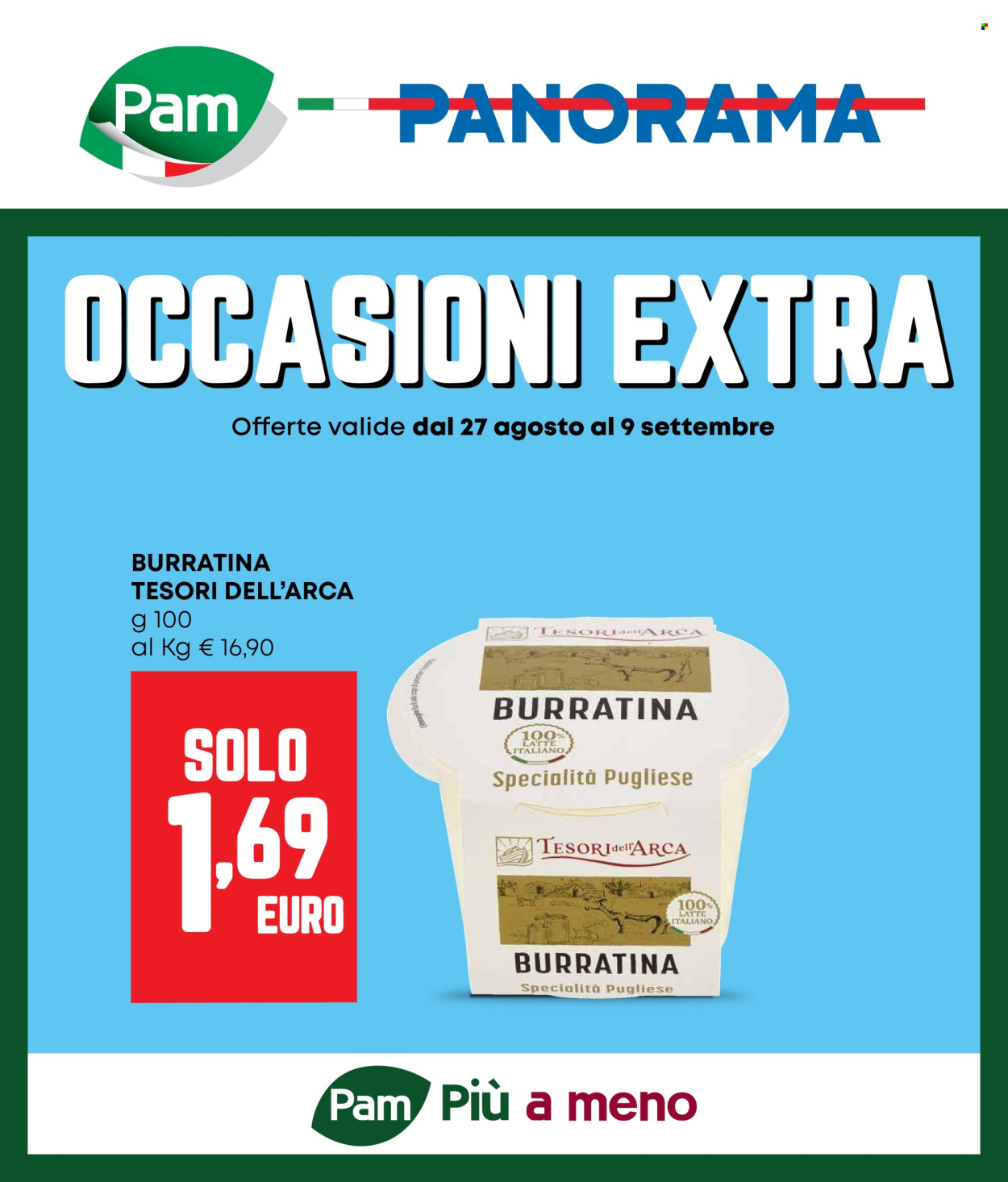 Volantino Pam Panorama - 27/8/2026 - 9/9/2026. Pagina 1