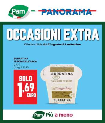 Volantino Pam Panorama - 27/8/2026 - 9/9/2026.