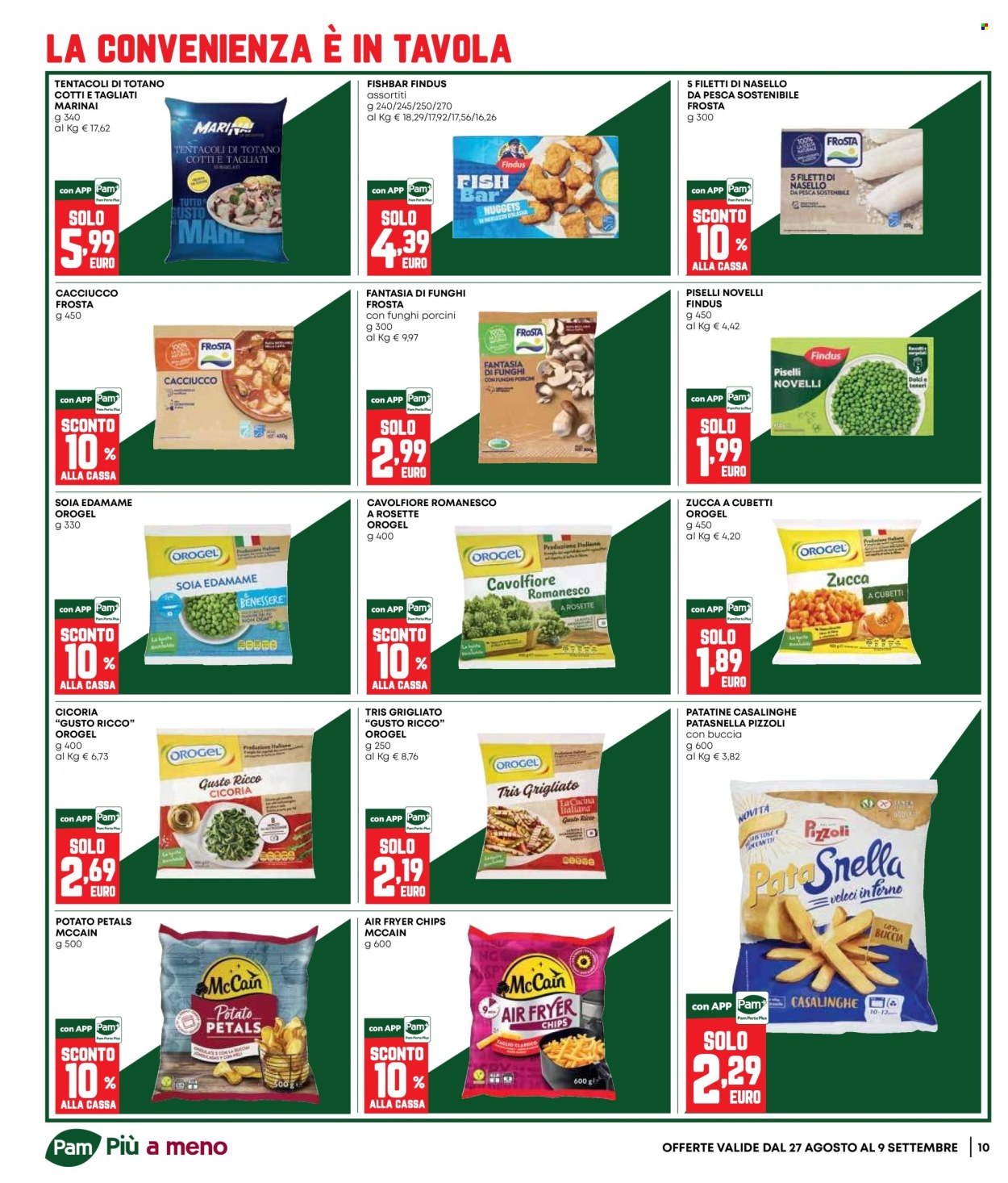 Volantino Pam Panorama - 27/8/2026 - 9/9/2026. Pagina 10