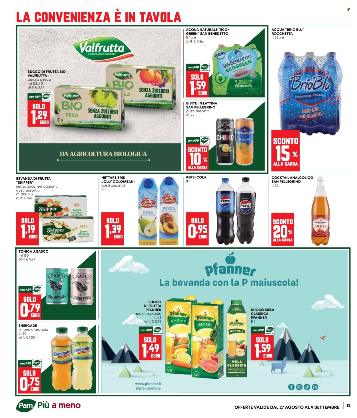 Volantino Pam Panorama - 27/8/2026 - 9/9/2026. Pagina 12