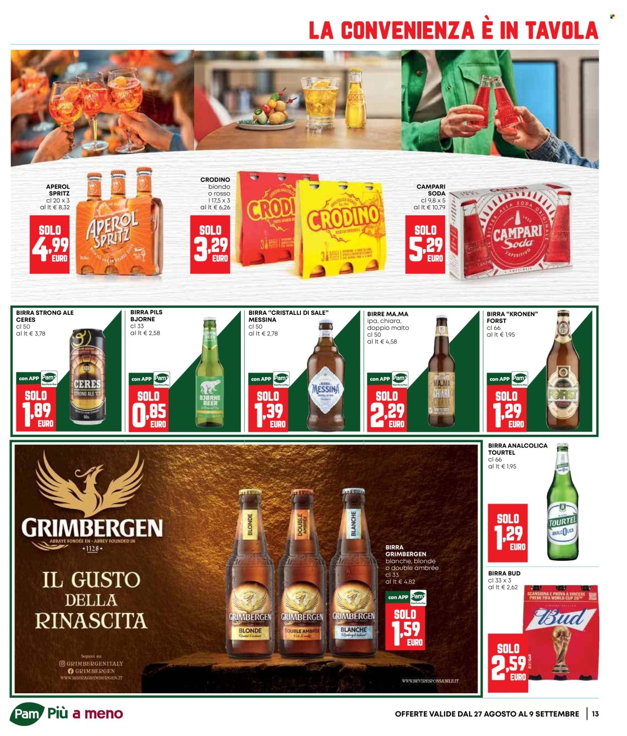 Volantino Pam Panorama - 27/8/2026 - 9/9/2026. Pagina 13