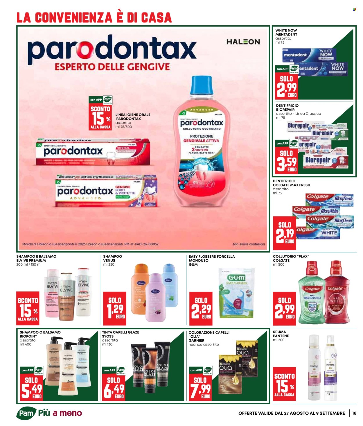 Leták Pam Panorama - 27.8.2026 - 9.9.2026. Strana 18