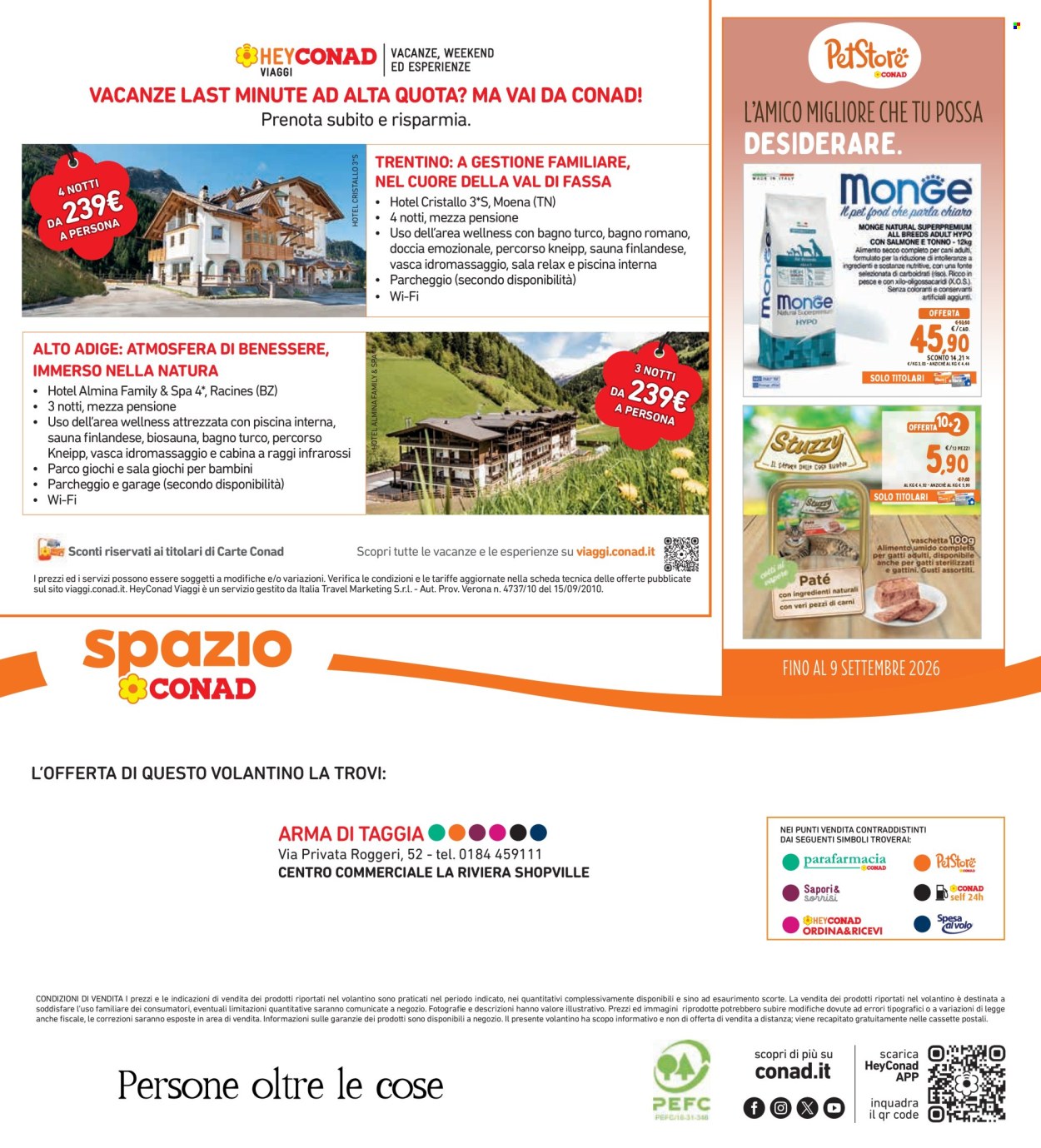 Leták Spazio Conad - 28.8.2026 - 3.9.2026. Strana 6