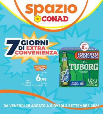 Volantino Spazio Conad - 28/8/2026 - 3/9/2026.