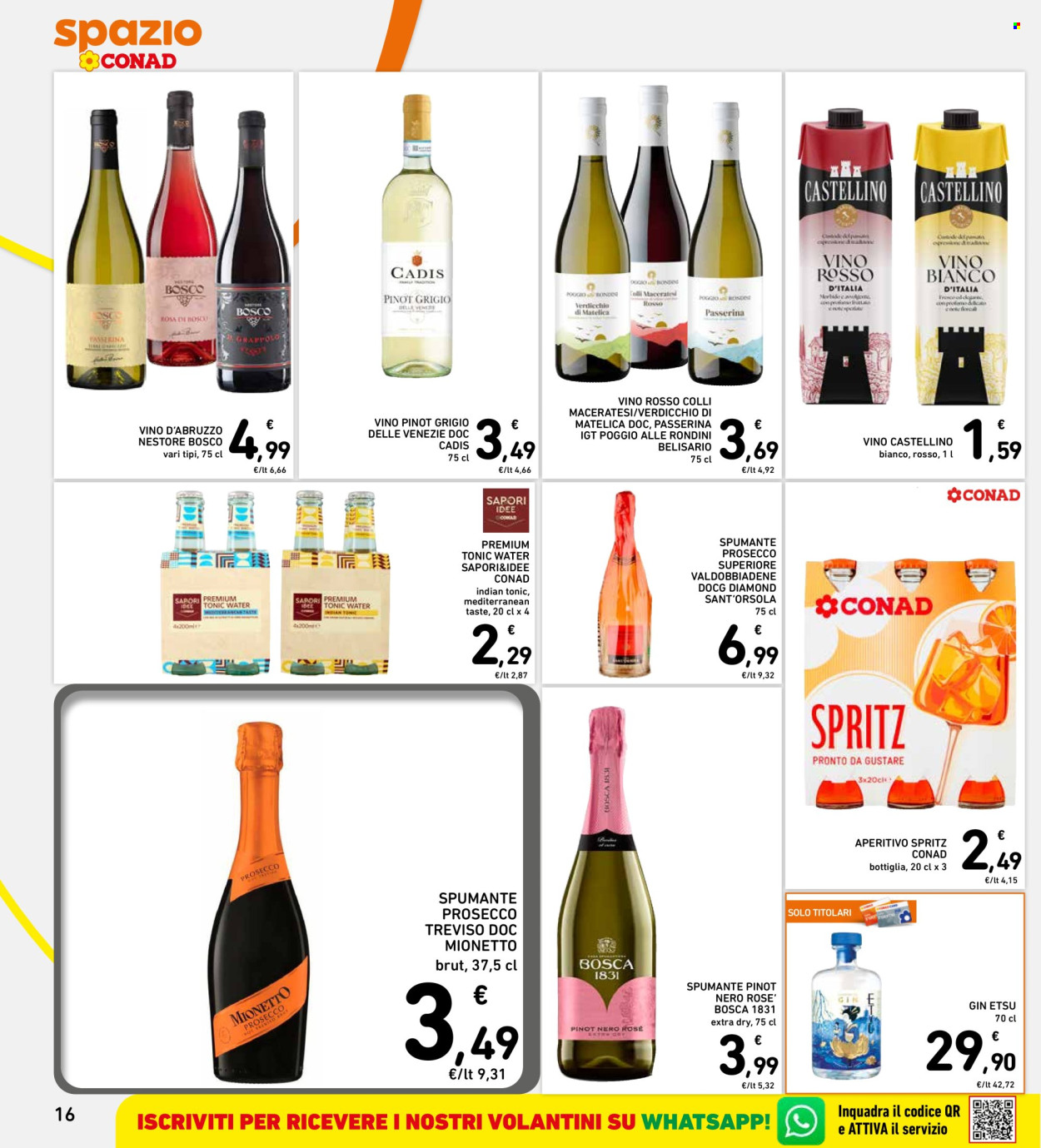 Leták Spazio Conad - 27.8.2026 - 2.9.2026. Strana 16