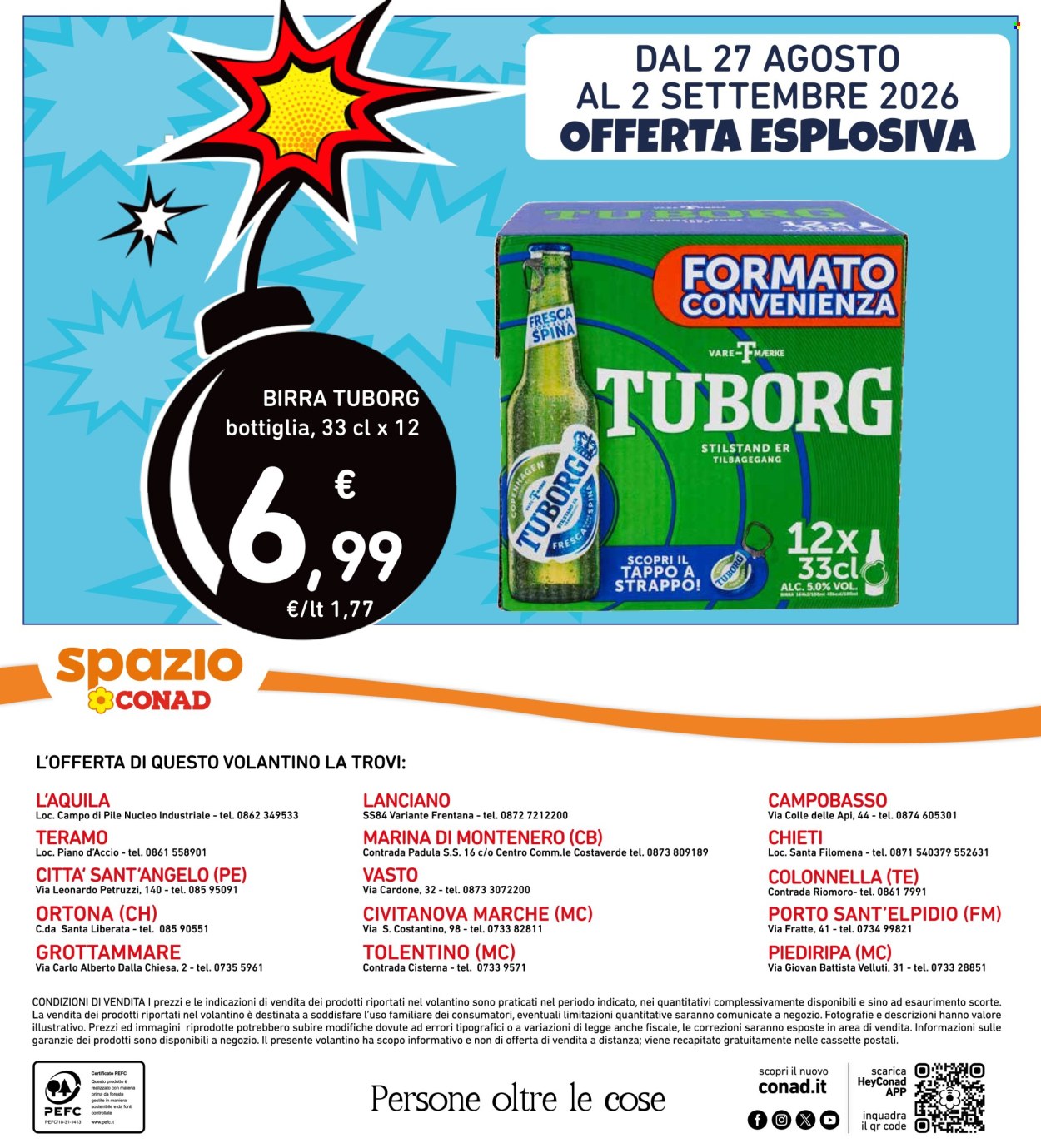 Leták Spazio Conad - 27.8.2026 - 2.9.2026. Strana 24