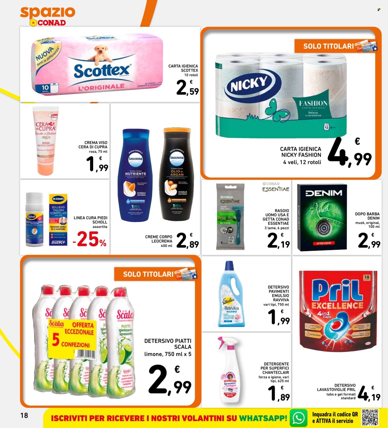 Leták Spazio Conad - 27.8.2026 - 2.9.2026. Strana 18
