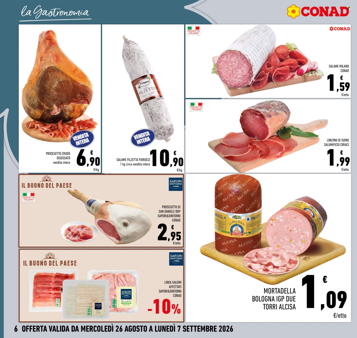 Volantino Conad - 26/8/2026 - 7/9/2026. Pagina 6