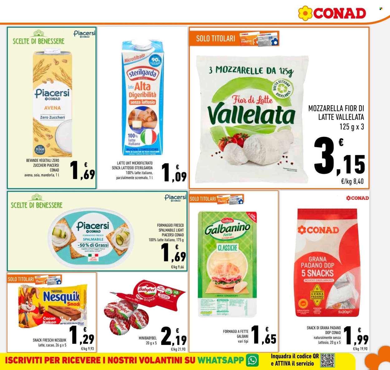 Leták Conad - 26.8.2026 - 7.9.2026. Strana 9