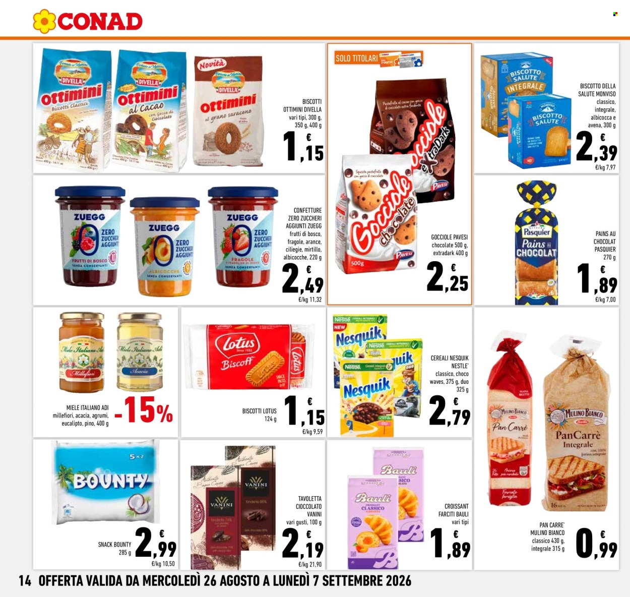 Leták Conad - 26.8.2026 - 7.9.2026. Strana 14
