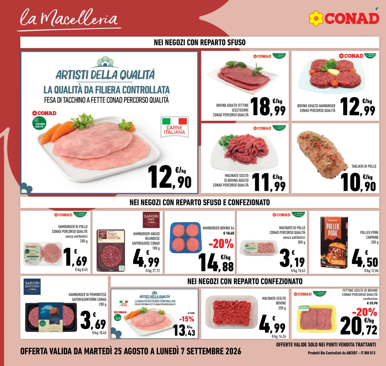 Leták Conad - 25.8.2026 - 7.9.2026. Strana 4