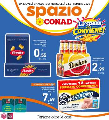 Volantino Spazio Conad - 27/8/2026 - 2/9/2026.