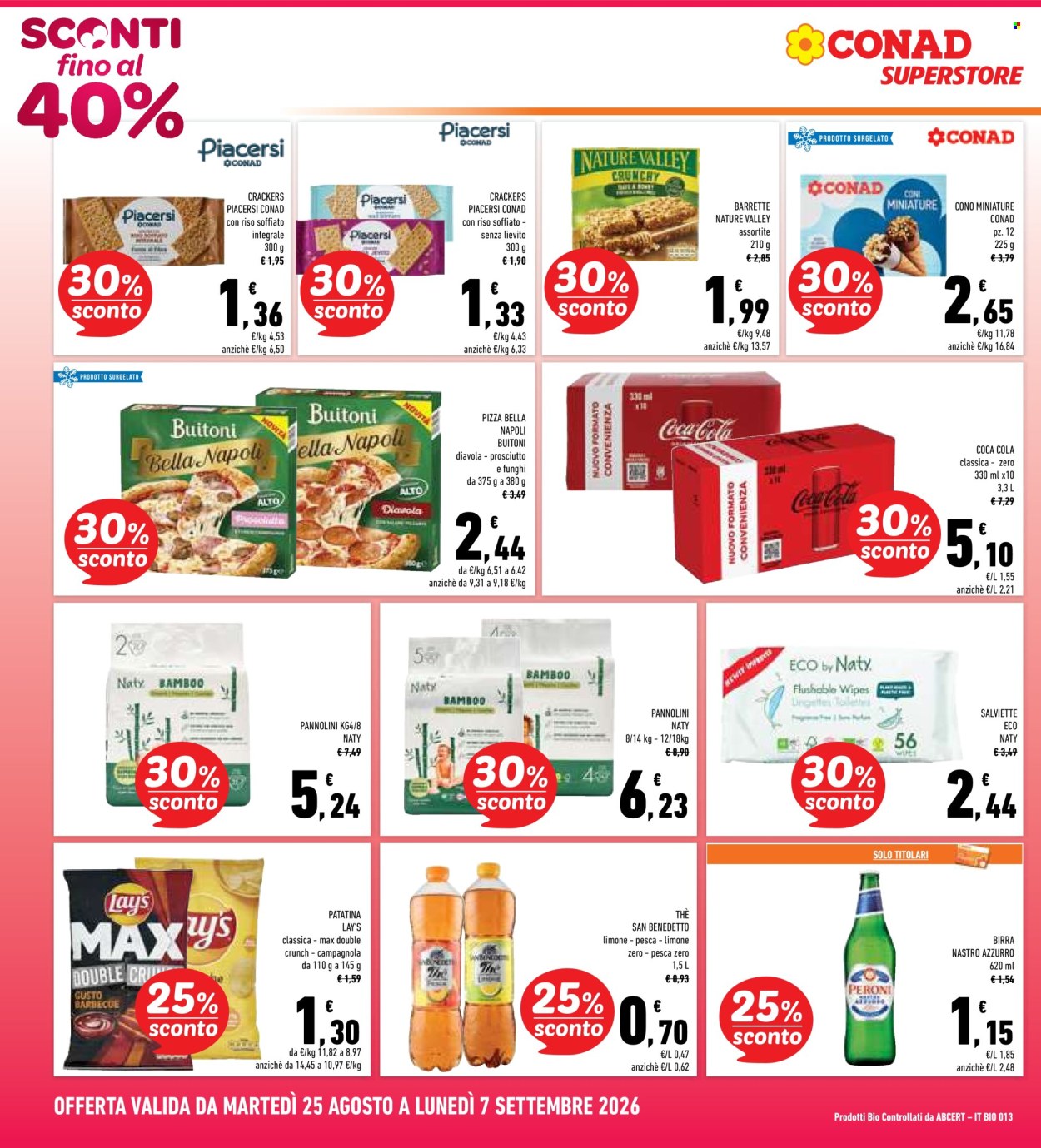 Leták Conad Superstore - 25.8.2026 - 7.9.2026. Strana 4