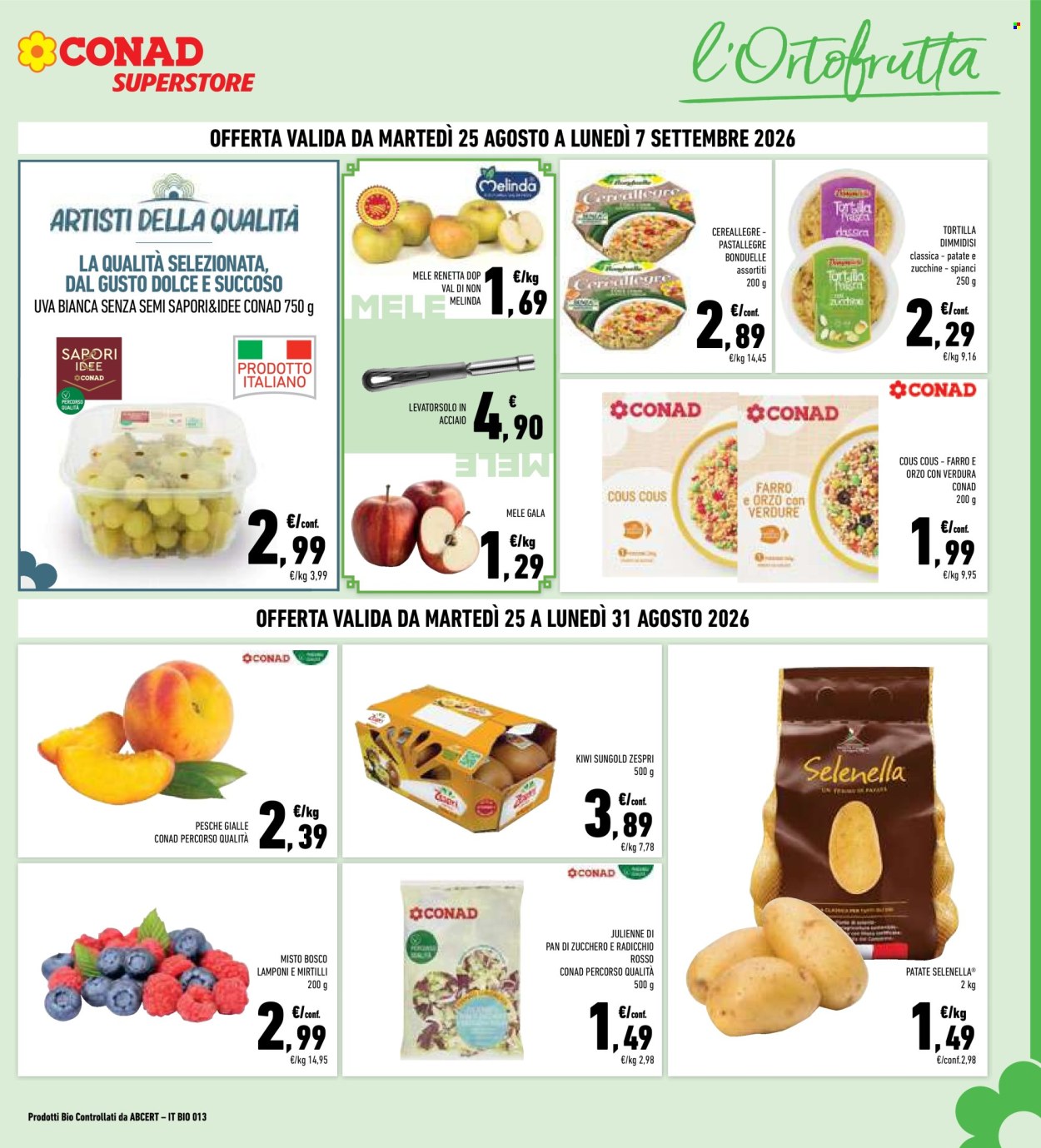 Leták Conad Superstore - 25.8.2026 - 7.9.2026. Strana 5