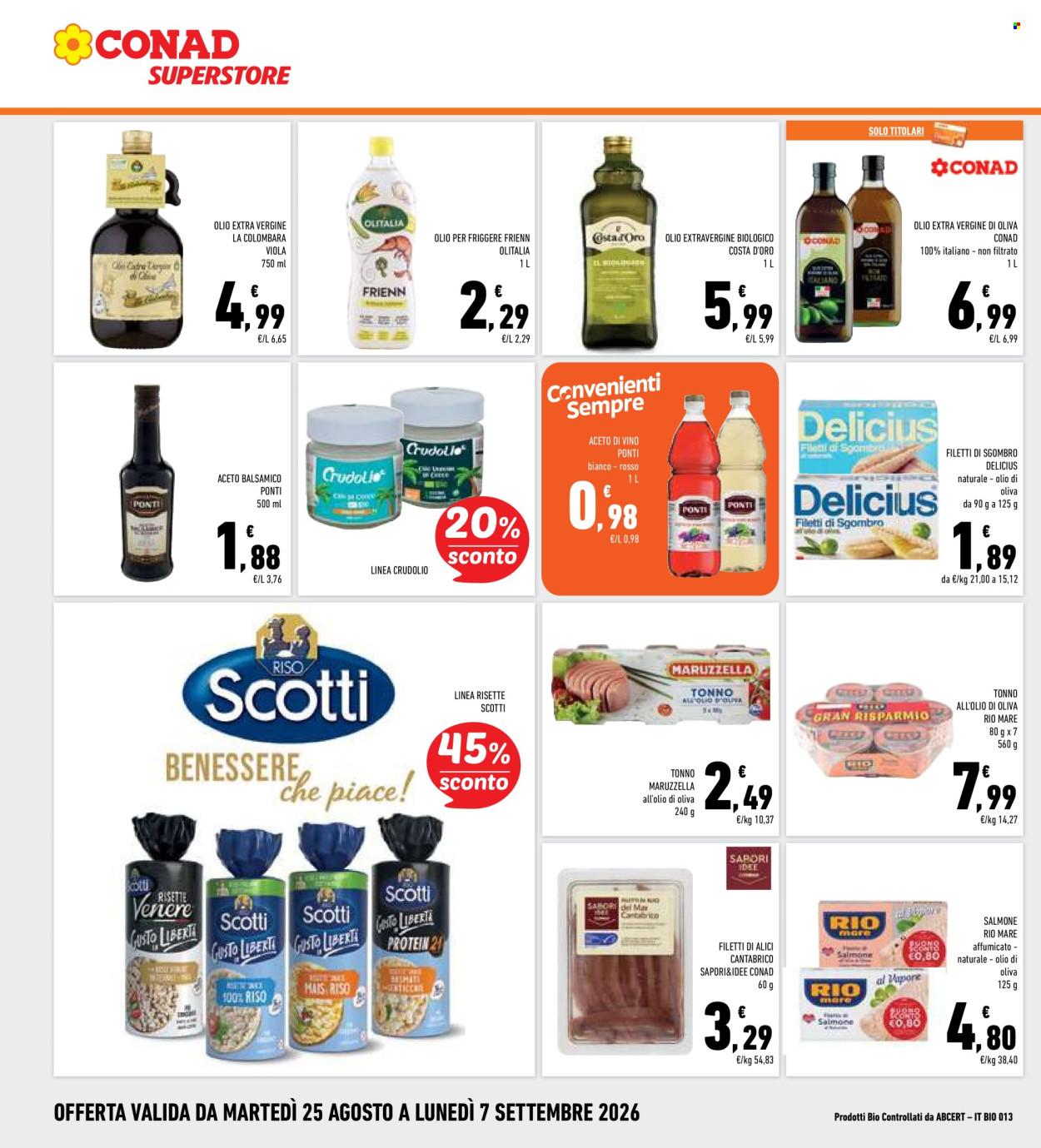 Leták Conad Superstore - 25.8.2026 - 7.9.2026. Strana 18