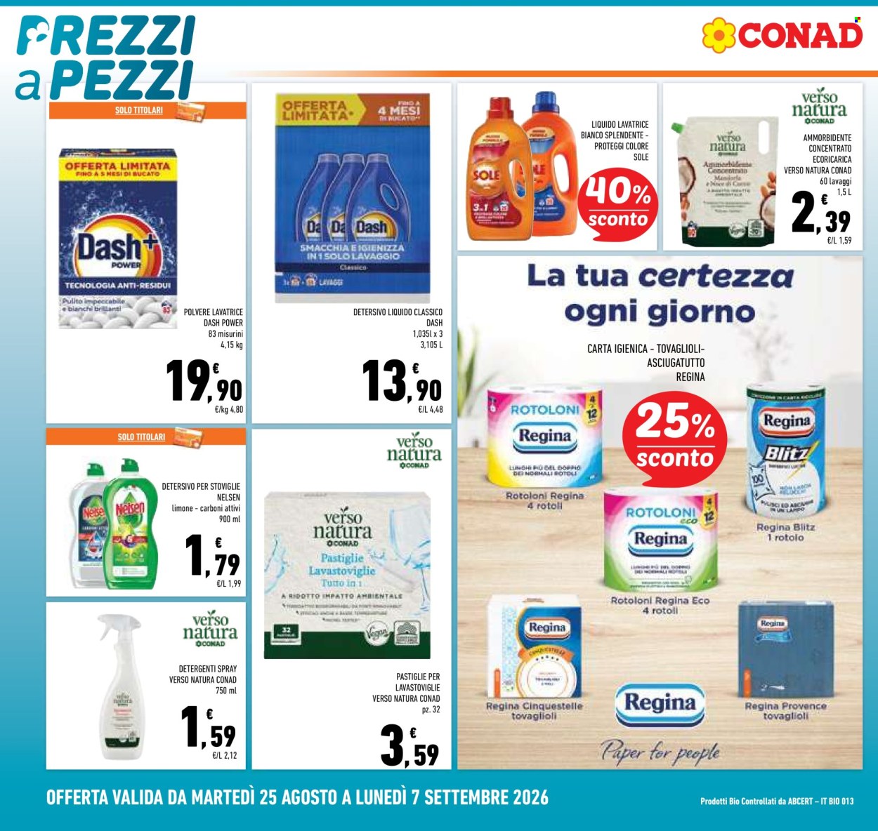 Leták Conad - 25.8.2026 - 7.9.2026. Strana 20