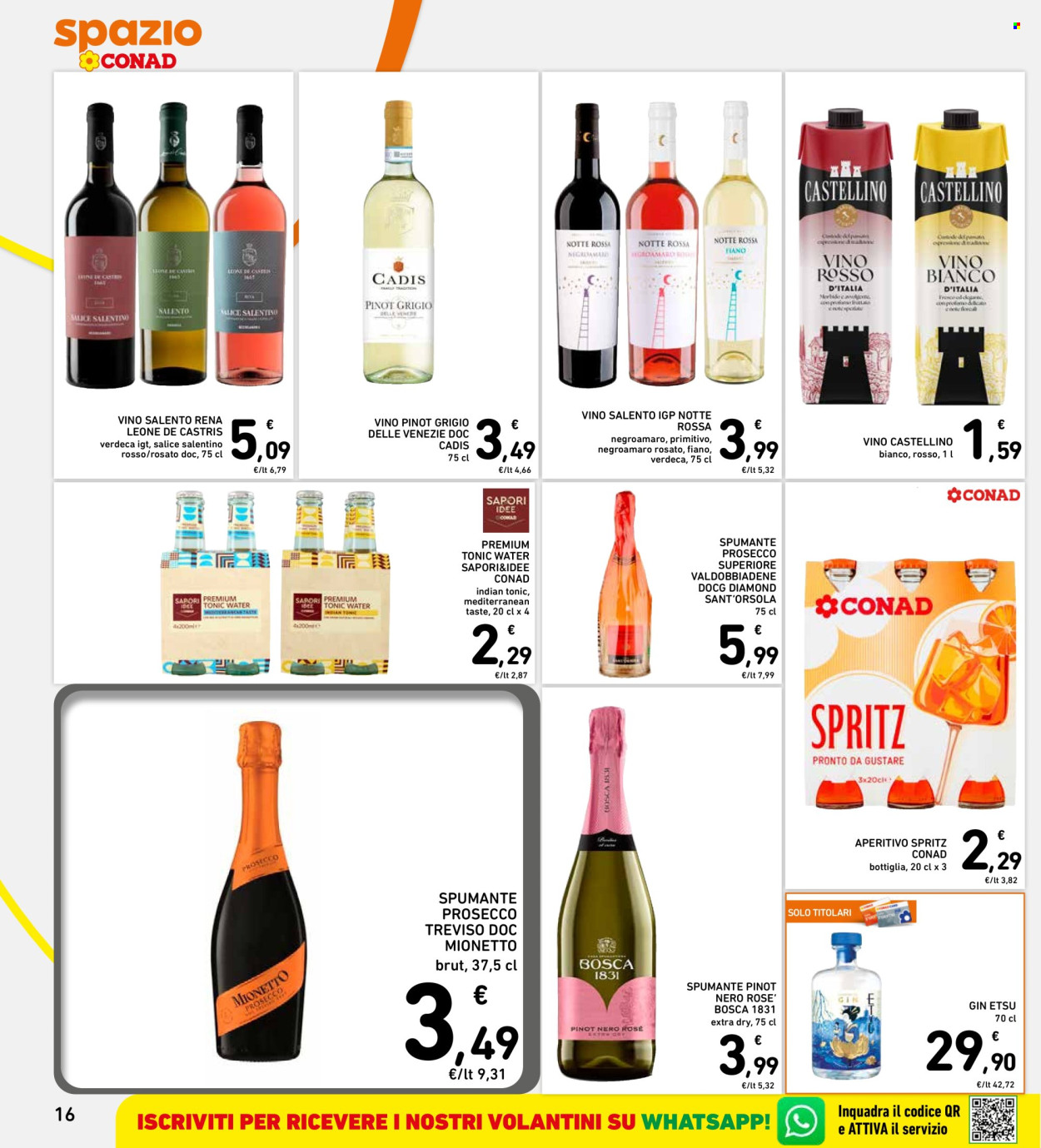 Leták Spazio Conad - 27.8.2026 - 2.9.2026. Strana 16