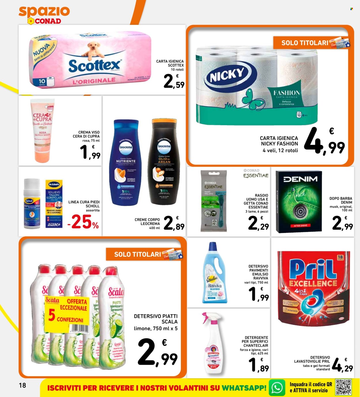 Leták Spazio Conad - 27.8.2026 - 2.9.2026. Strana 18