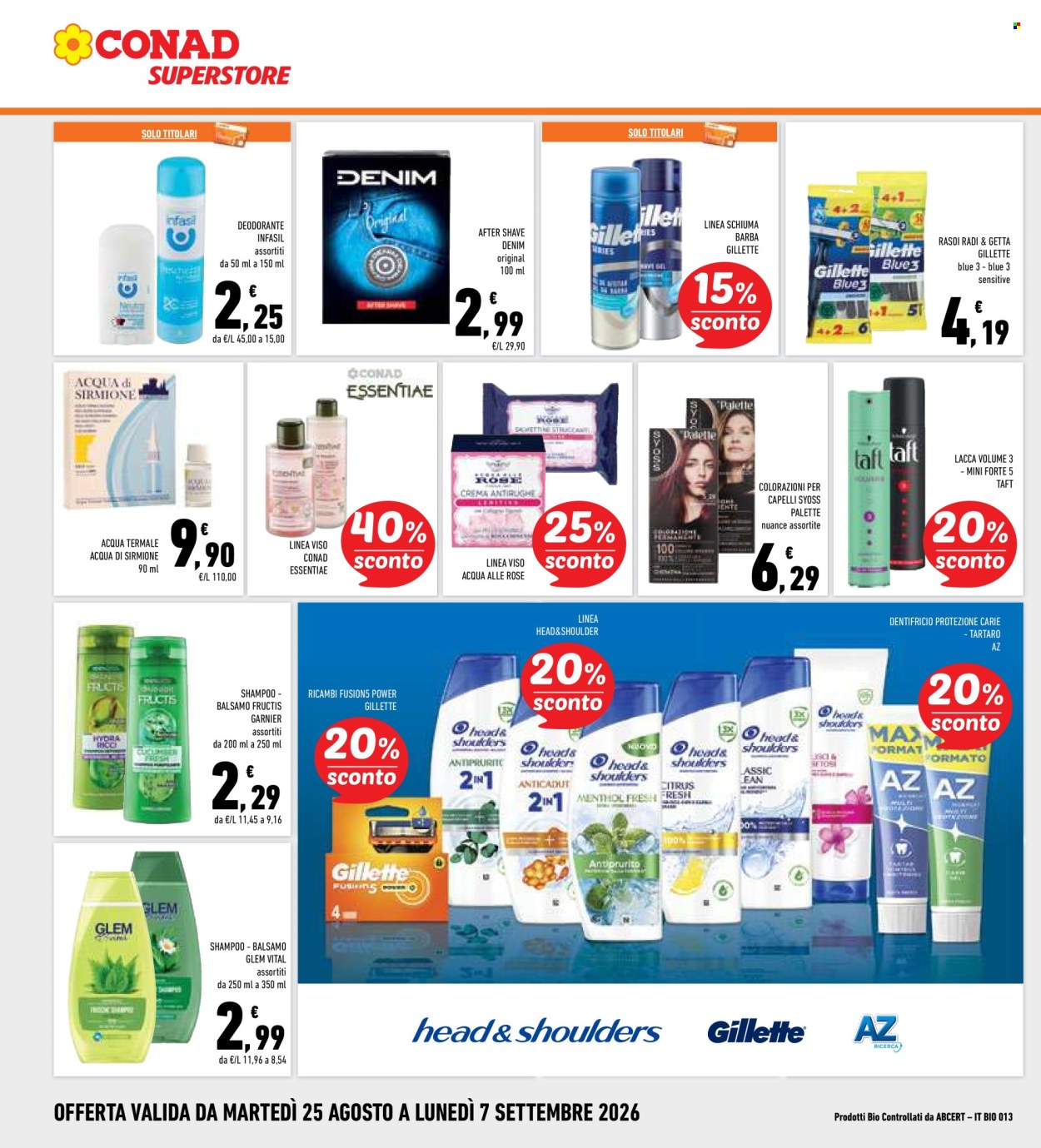 Leták Conad Superstore - 25.8.2026 - 7.9.2026. Strana 26