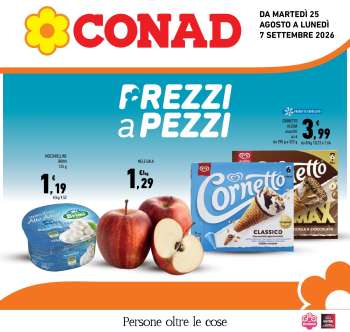 Volantino Conad - 25/8/2026 - 7/9/2026.