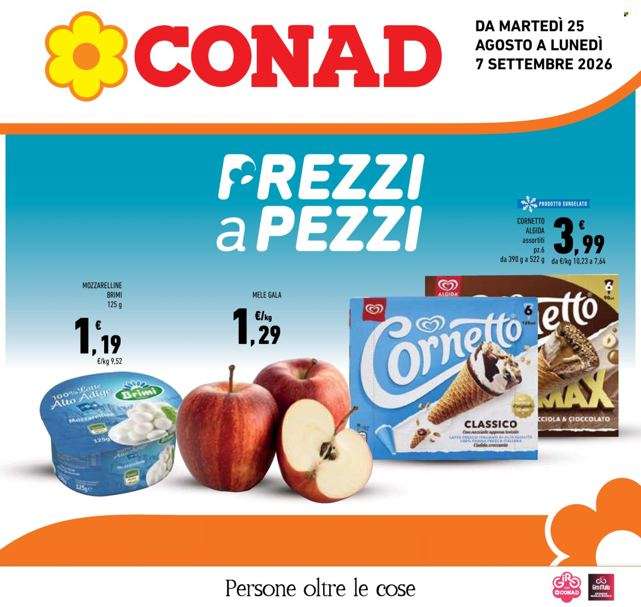 Leták Conad - 25.8.2026 - 7.9.2026. Strana 1