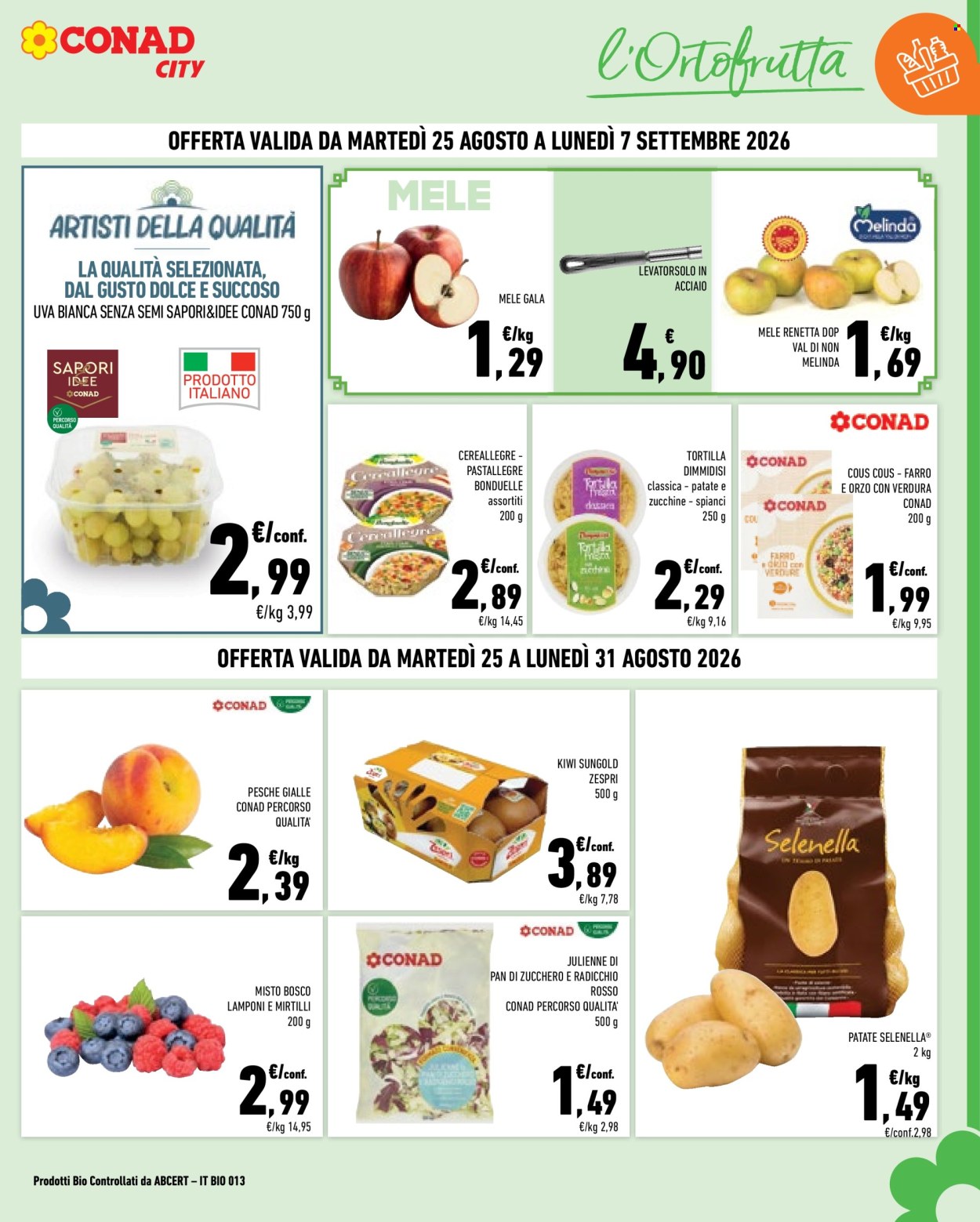 Leták Conad - 25.8.2026 - 7.9.2026. Strana 5