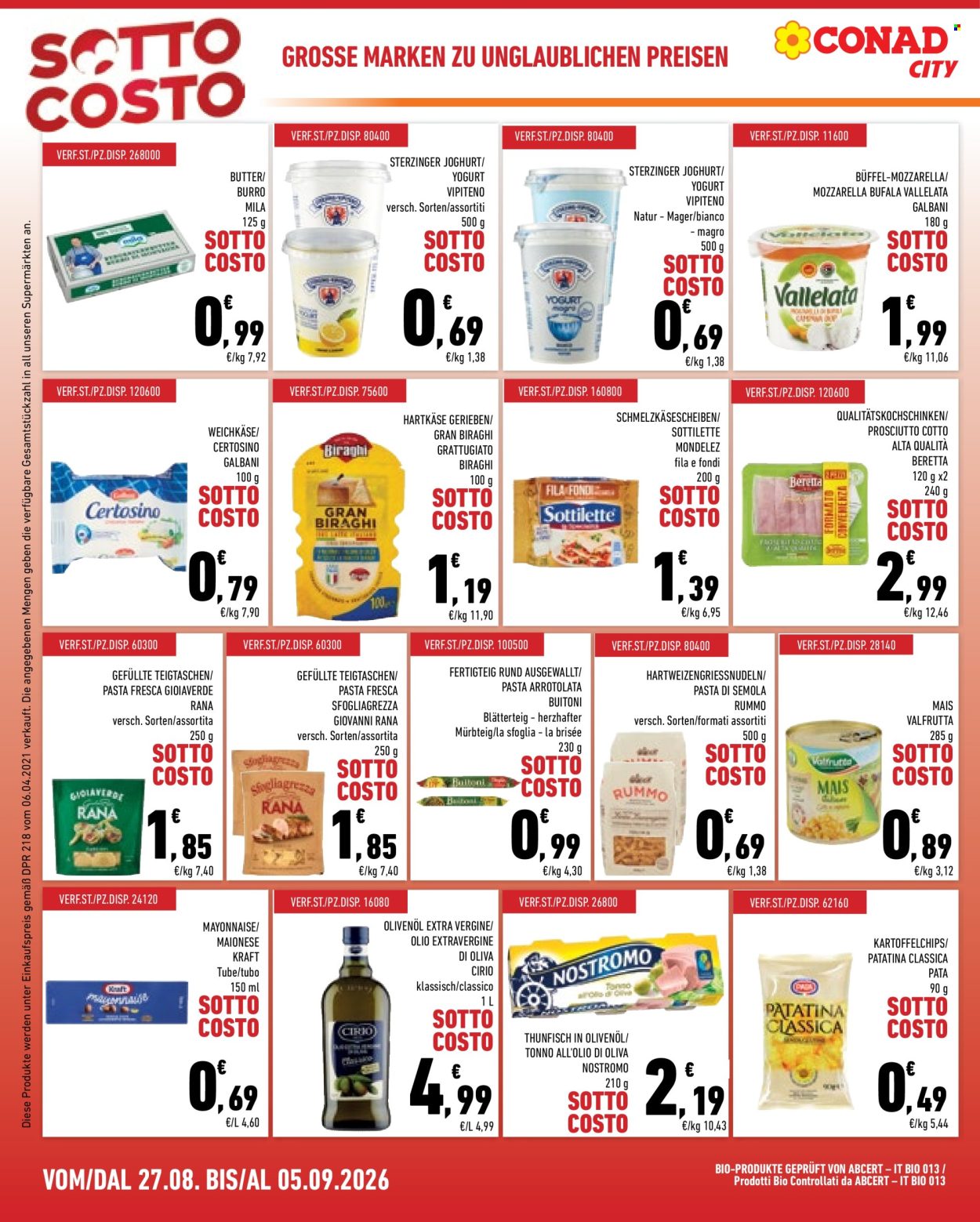 Leták Conad City - 25.8.2026 - 7.9.2026. Strana 2